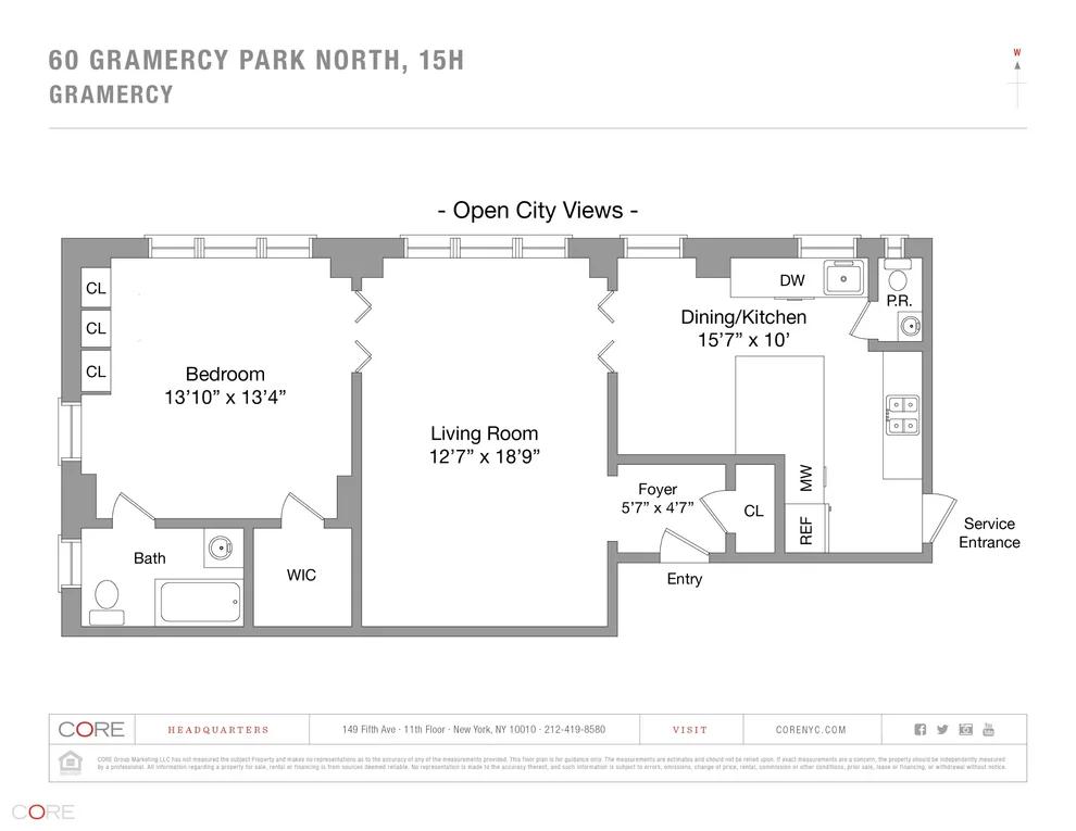 Unit for sale at 60 Gramercy Park N, Manhattan, NY 10010