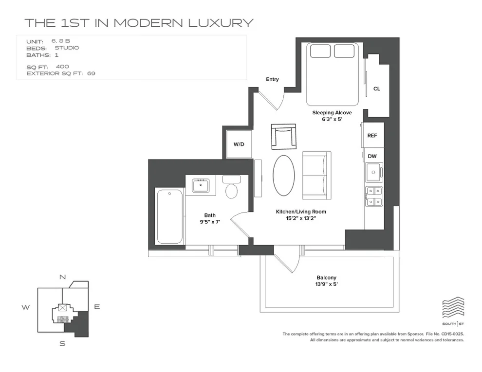 Unit for sale at 190 S 1st Street, Brooklyn, NY 11211