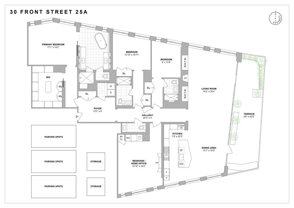 Unit for sale at 30 Front Street, Brooklyn, NY 11201