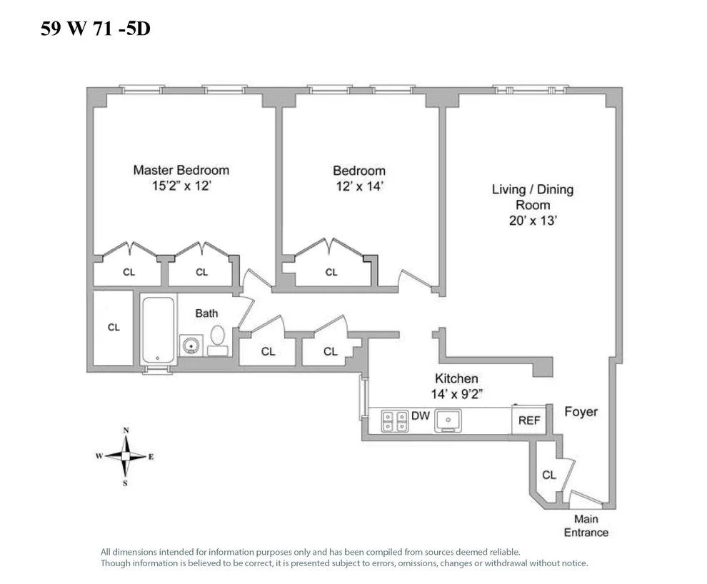Unit for sale at 59 W 71ST Street, Manhattan, NY 10023