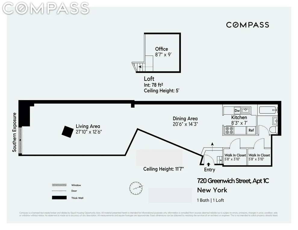 Unit for sale at 720 Greenwich Street, Manhattan, NY 10014