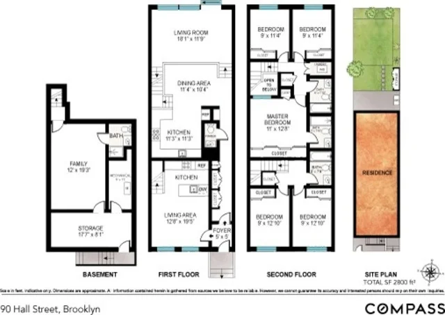 Unit for sale at 90 Hall Street, Brooklyn, NY 11205