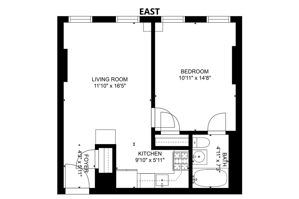 Unit for sale at 555 LENOX Avenue, Manhattan, NY 10037