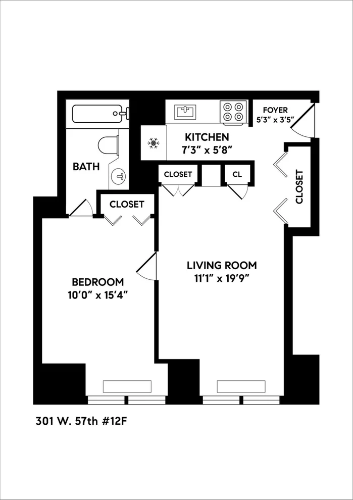 Unit for sale at 301 W 57th Street, Manhattan, NY 10019