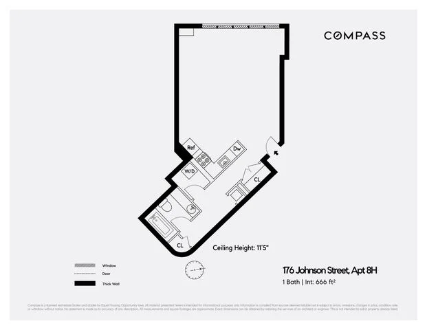 Unit for sale at 176 Johnson Street, Brooklyn, NY 11201