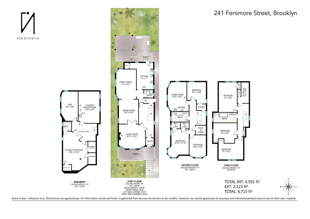 Unit for sale at 241 Fenimore Street, Brooklyn, NY 11225