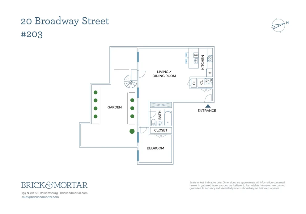 Unit for sale at 20 Broadway, Brooklyn, NY 11211