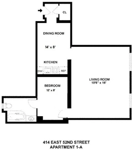 Unit for sale at 414 E 52nd Street, Manhattan, NY 10022