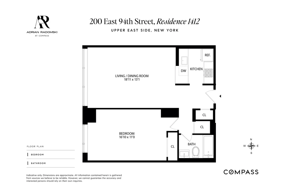 Unit for sale at 200 E 94th Street, Manhattan, NY 10128