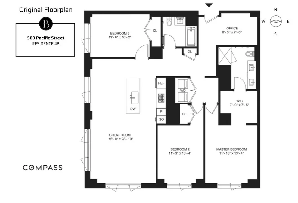 Unit for sale at 509 Pacific Street, Brooklyn, NY 11217