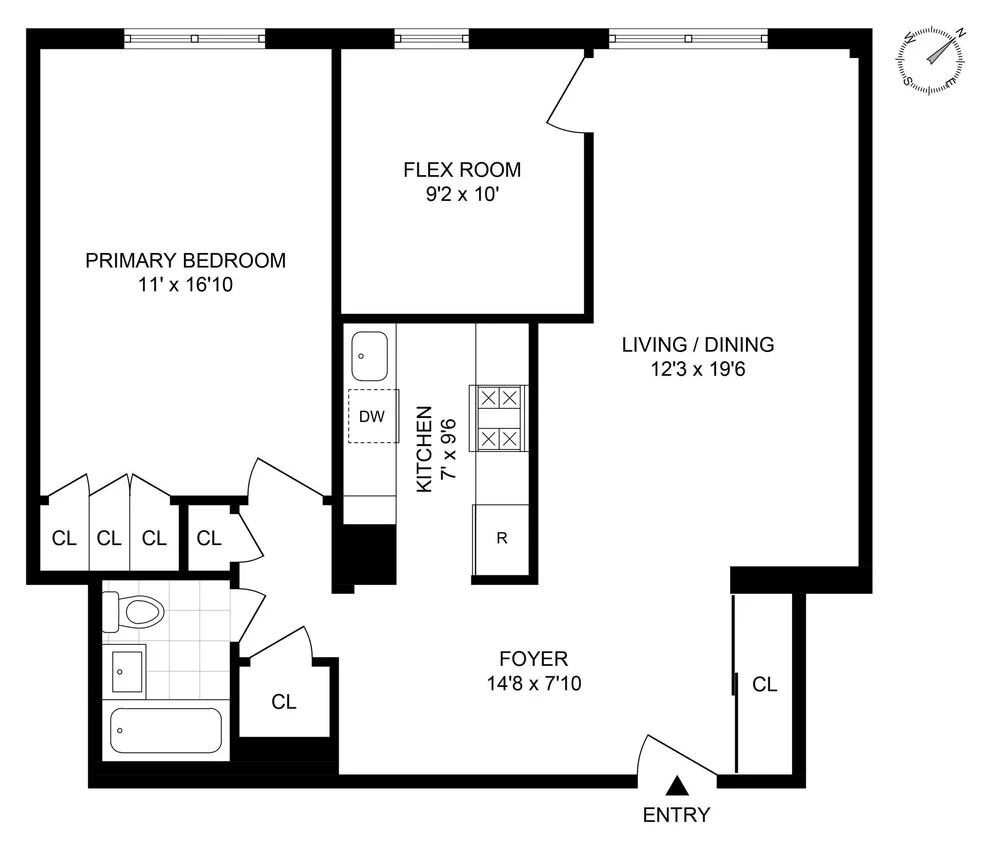 Unit for sale at 399 OCEAN Parkway, Brooklyn, NY 11218