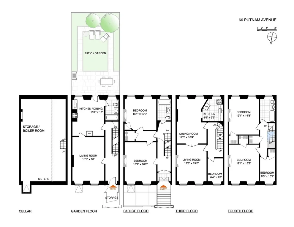 Unit for sale at 66 PUTNAM Avenue, Brooklyn, NY 11238