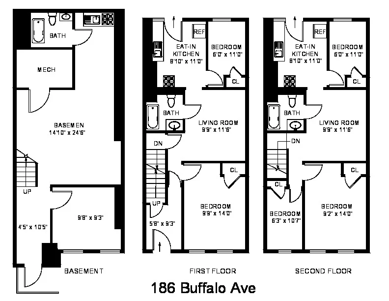 Unit for sale at 186 BUFFALO Avenue, Brooklyn, NY 11213