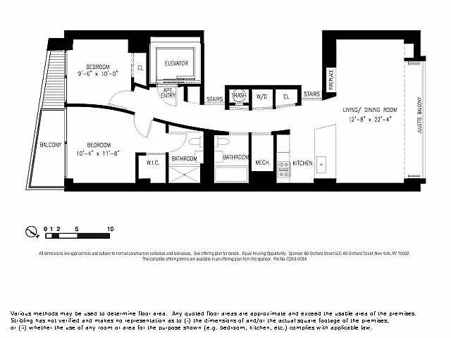 Unit for sale at 60 Orchard Street, Manhattan, NY 10002
