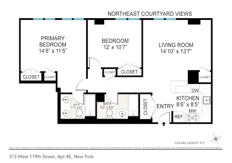 Unit for sale at 313 W 119TH Street, Manhattan, NY 10026
