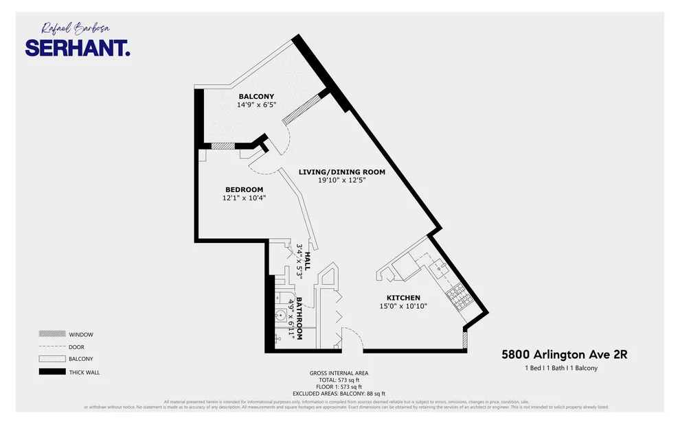 Unit for sale at 5800 ARLINGTON Avenue, Bronx, NY 10471