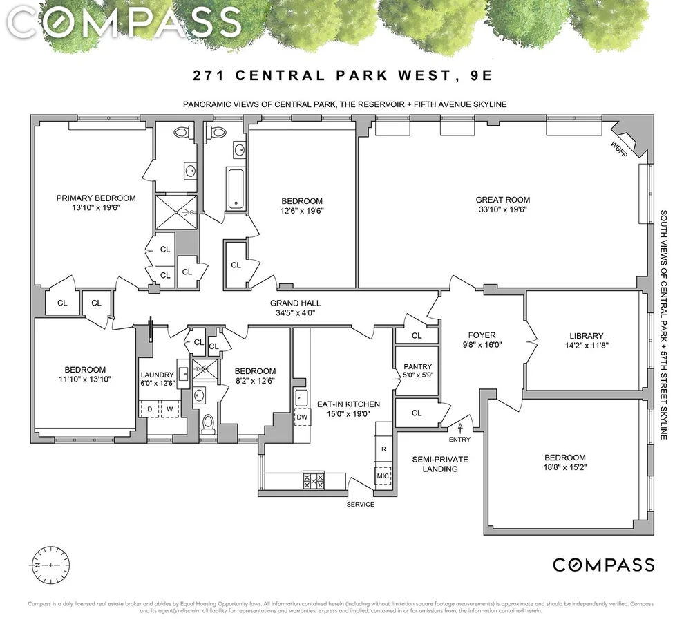 Unit for sale at 271 Central Park W, Manhattan, NY 10024