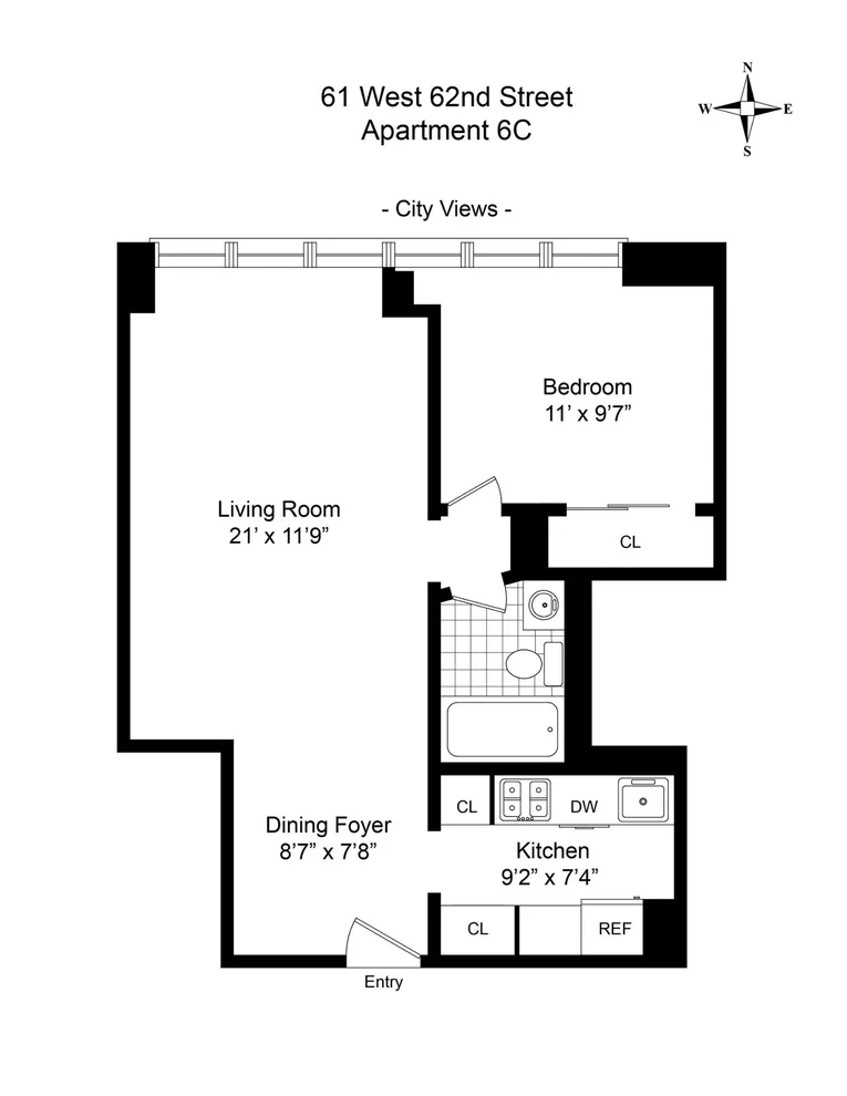 Unit for sale at 61 W 62ND Street, Manhattan, NY 10023