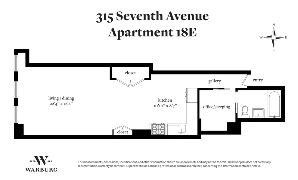 Unit for sale at 315 7TH Avenue, Manhattan, NY 10001