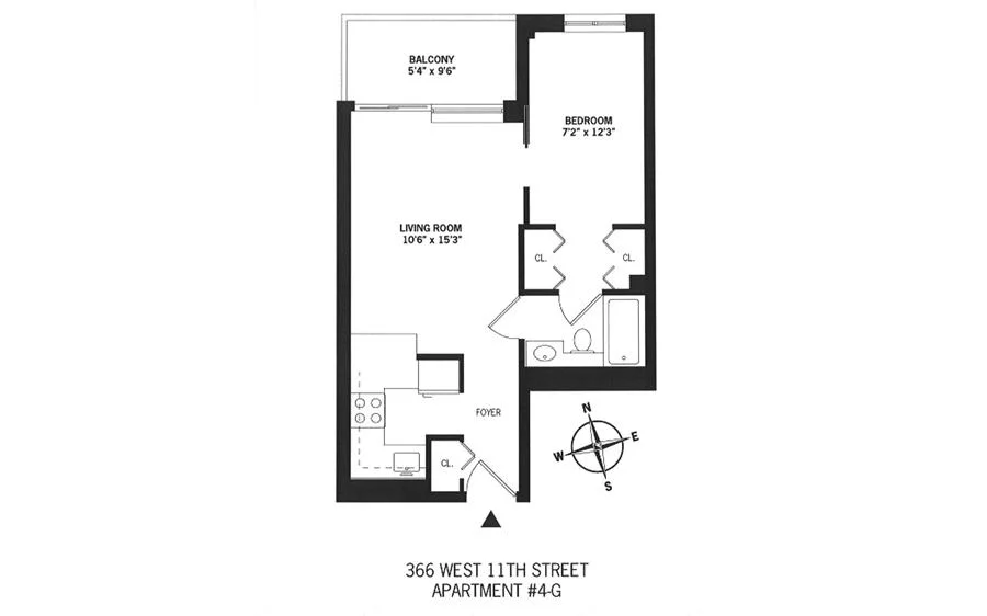 Unit for sale at 366 W 11th Street, Manhattan, NY 10014