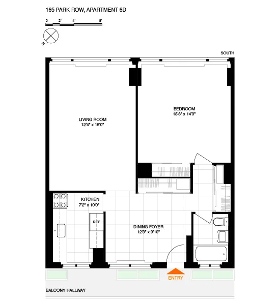 Unit for sale at 165 PARK Row, Manhattan, NY 10038