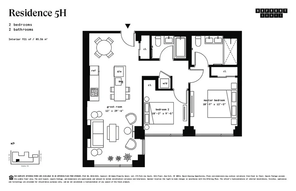 Unit for sale at 98 Front Street, Brooklyn, NY 11201
