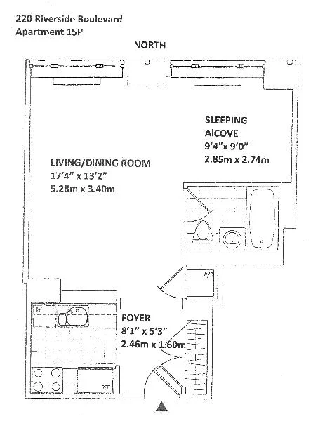 Unit for sale at 220 Riverside Boulevard, Manhattan, NY 10069