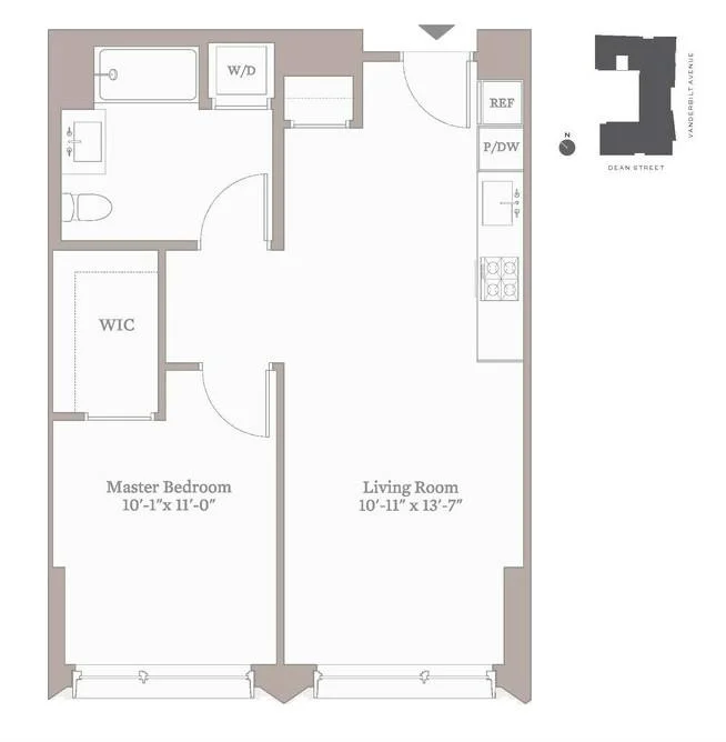 Unit for sale at 550 Vanderbilt Avenue, Brooklyn, NY 11238