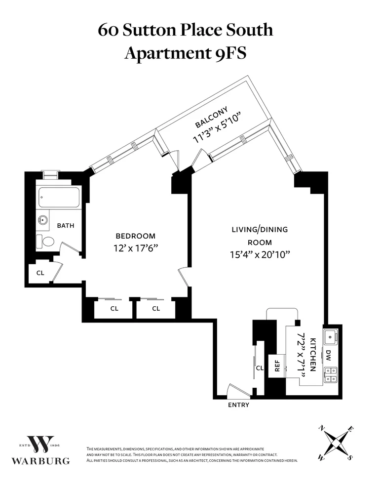 Unit for sale at 60 SUTTON Place S, Manhattan, NY 10022