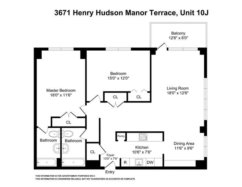 Unit for sale at 3671 HUDSON MANOR Terrace, Bronx, NY 10463