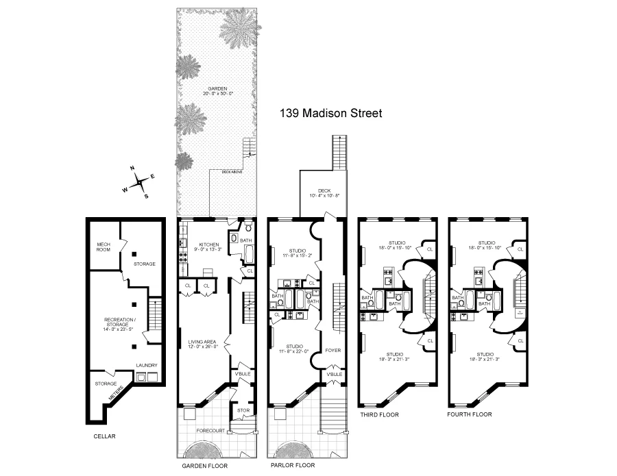 Unit for sale at 139 Madison Street, Brooklyn, NY 11216
