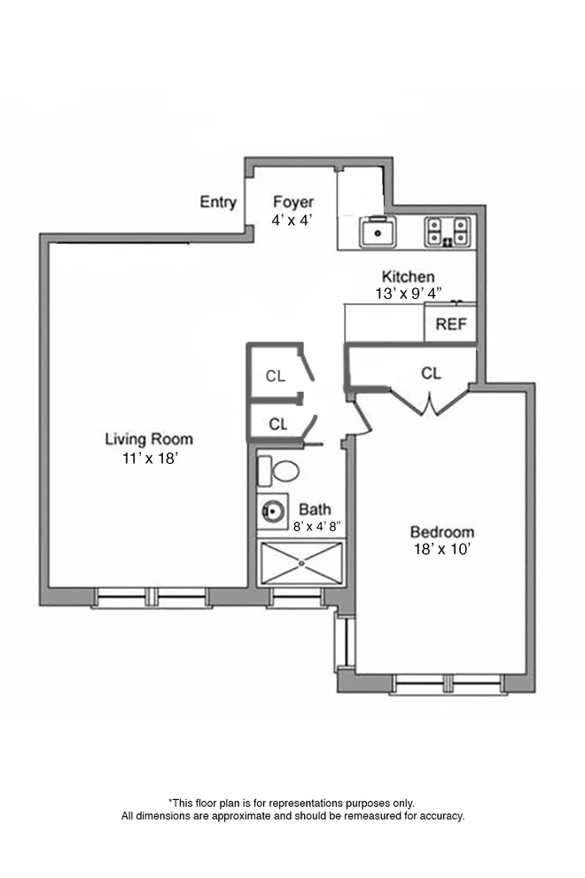Unit for sale at 305 W 18th Street, Manhattan, NY 10011