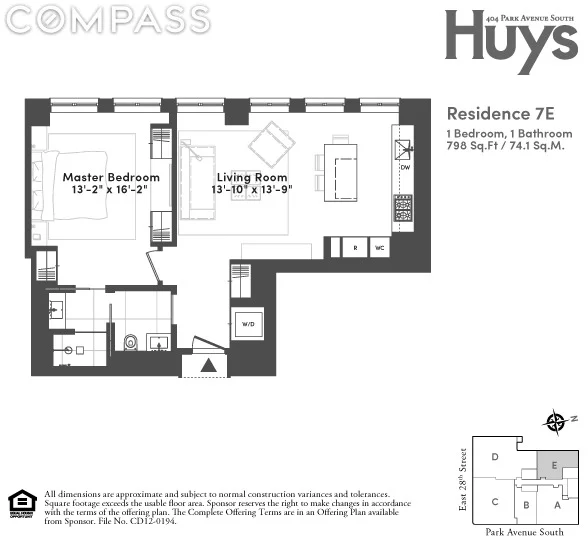 Unit for sale at 404 Park Avenue S, Manhattan, NY 10016