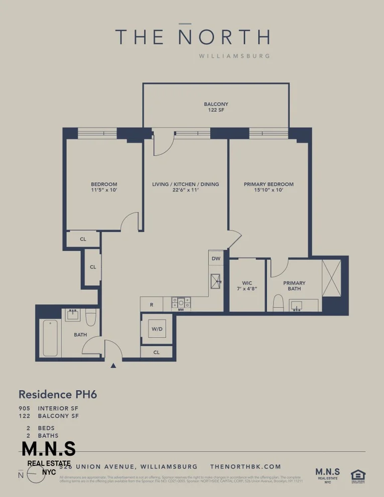 Unit for sale at 526 Union Avenue, Brooklyn, NY 11211