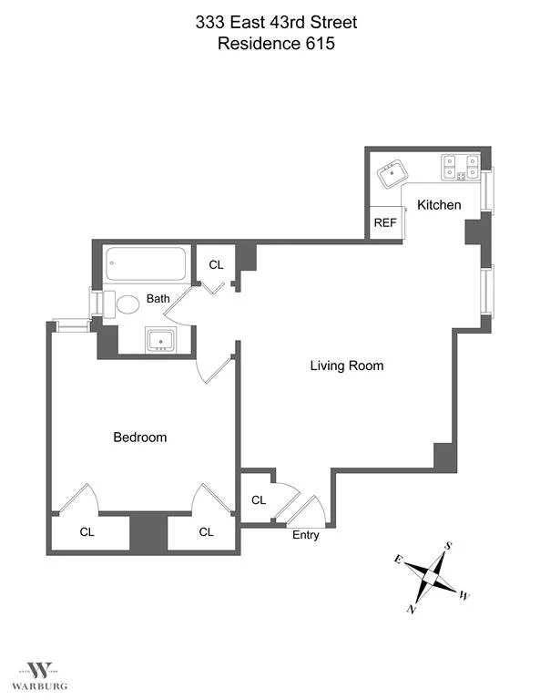 Unit for sale at 333 E 43rd Street, Manhattan, NY 10017
