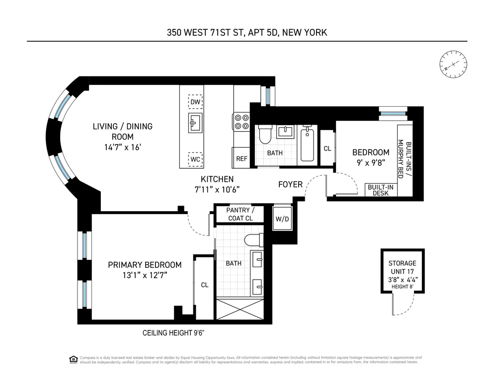 Unit for sale at 350 W 71st Street, Manhattan, NY 10023