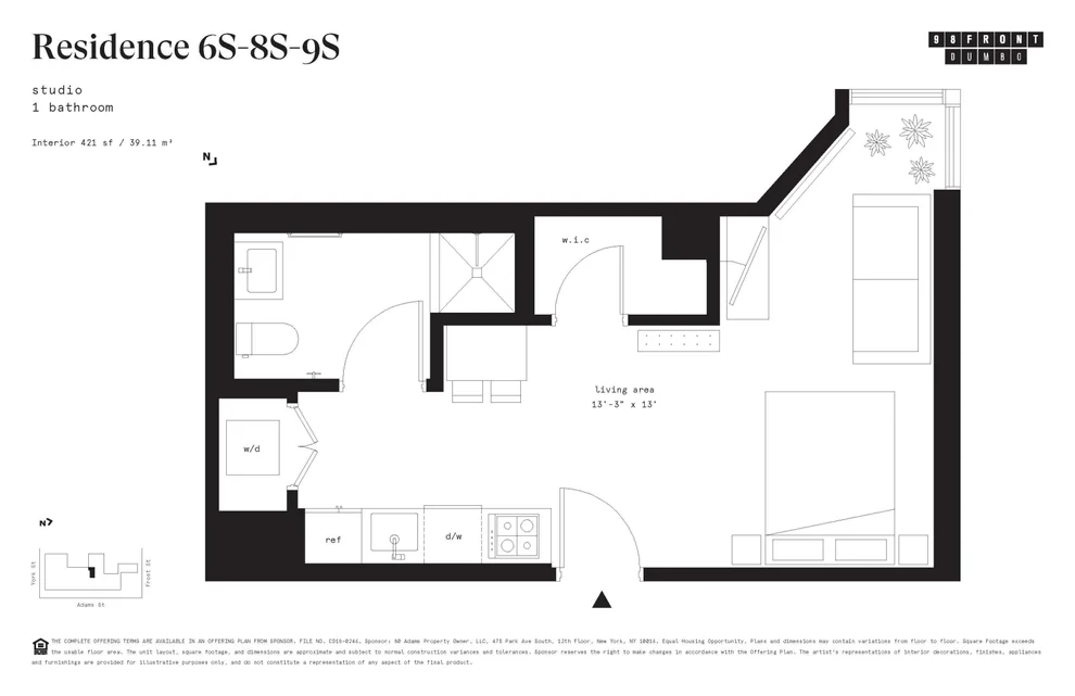 Unit for sale at 98 Front Street, Brooklyn, NY 11201