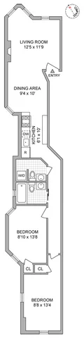Unit for sale at 792 President Street, Brooklyn, NY 11215