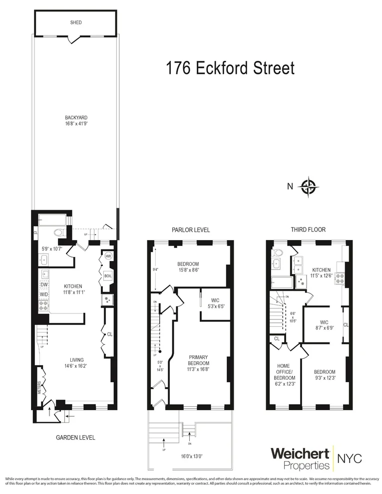 Unit for sale at 176 Eckford Street, Brooklyn, NY 11222