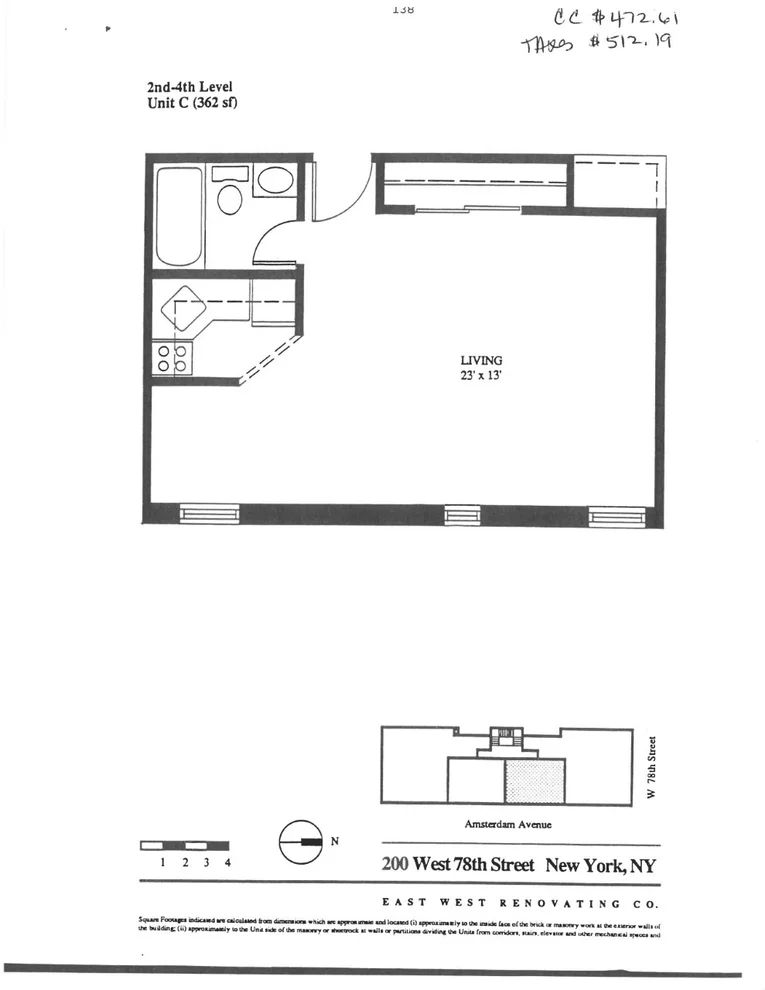 Unit for sale at 200 W 78th Street, Manhattan, NY 10024