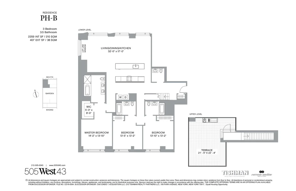 Unit for sale at 505 W 43RD Street, Manhattan, NY 10036