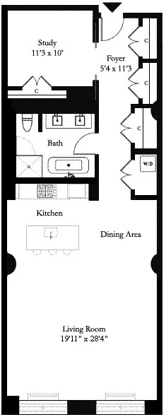 Unit for sale at 360 Furman Street, Brooklyn, NY 11201