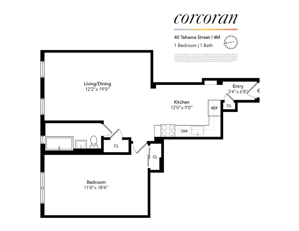 Unit for sale at 40 Tehama Street, Brooklyn, NY 11218