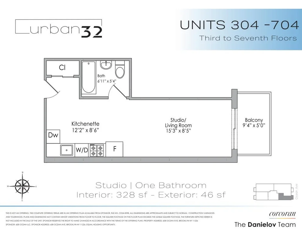 Unit for sale at 608 OCEAN Avenue, Brooklyn, NY 11226