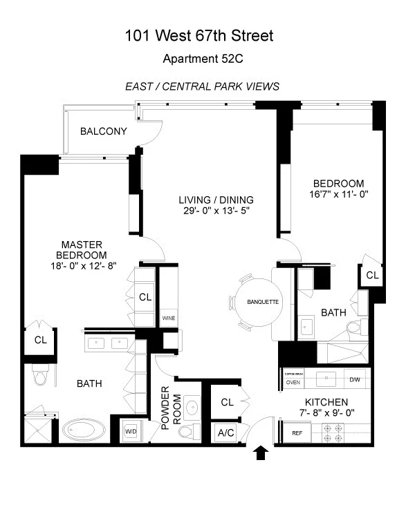 Unit for sale at 101 W 67th Street, Manhattan, NY 10023