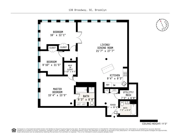 Unit for sale at 138 Broadway, Brooklyn, NY 11211