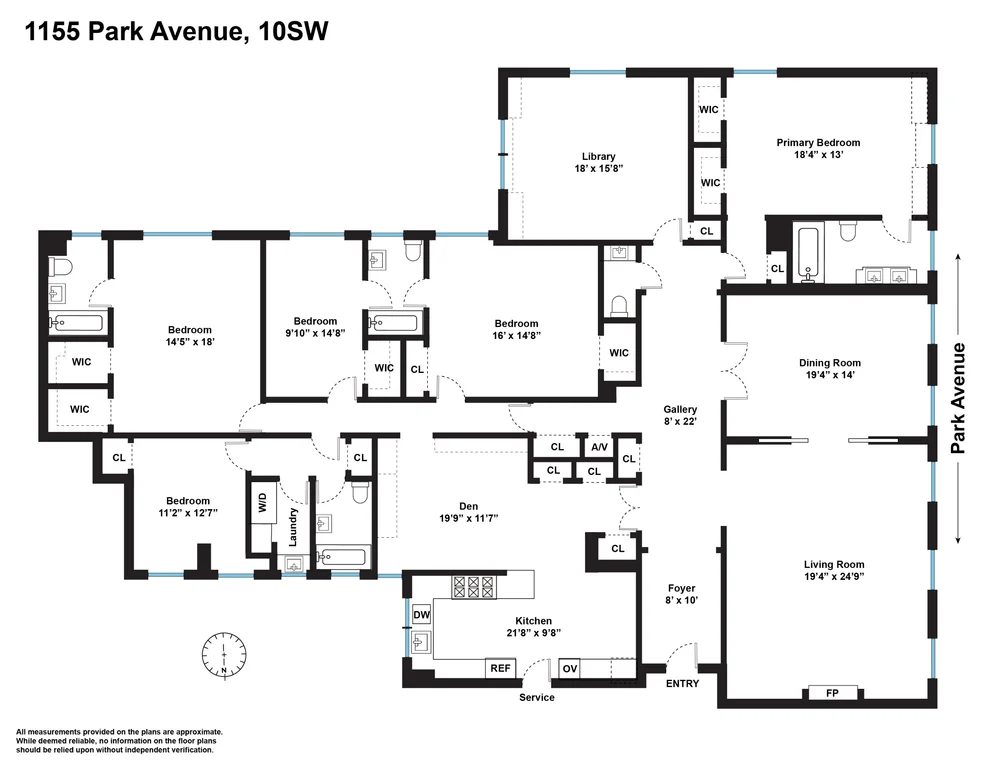 Unit for sale at 1155 Park Avenue, Manhattan, NY 10128