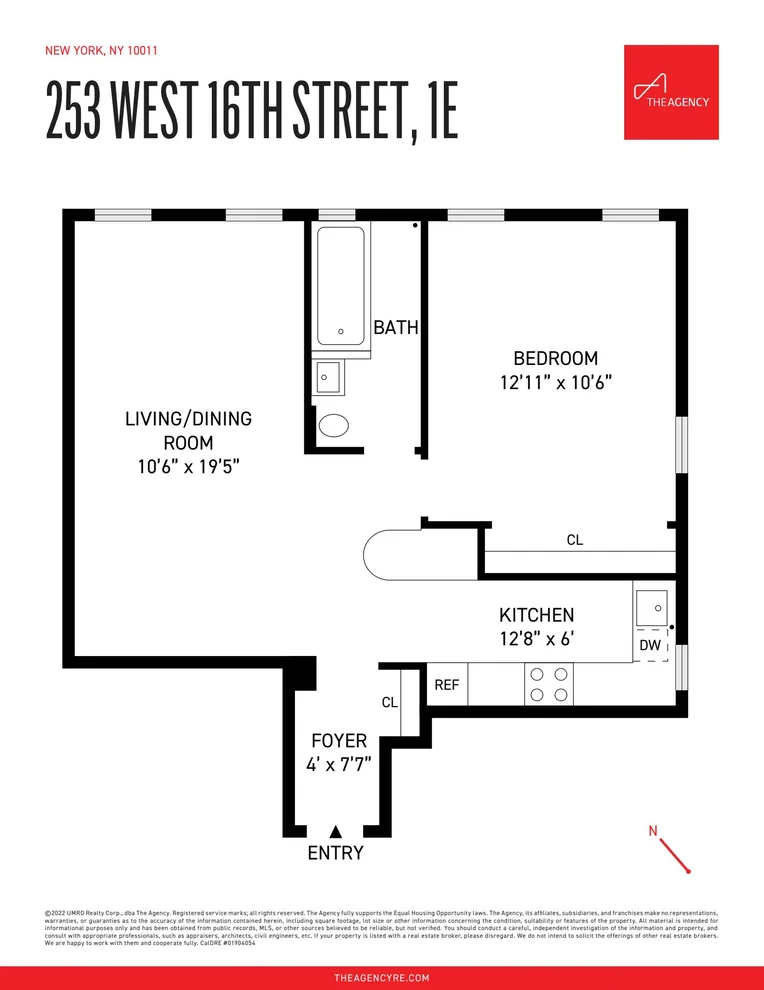 Unit for sale at 253 W 16th Street, Manhattan, NY 10011