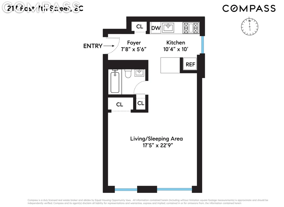 Unit for sale at 217 E 7th Street, Manhattan, NY 10009
