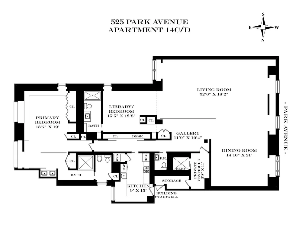 Unit for sale at 525 PARK Avenue, Manhattan, NY 10065